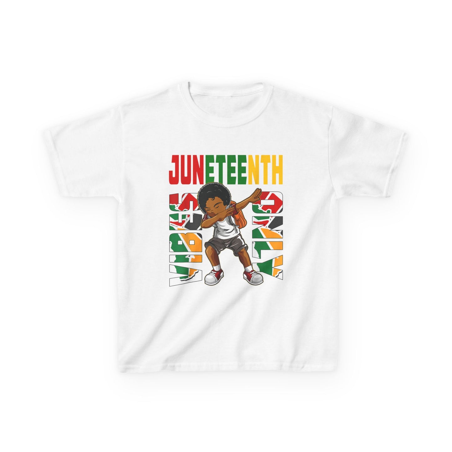 Little Boy Juneteenth Vibes Tee