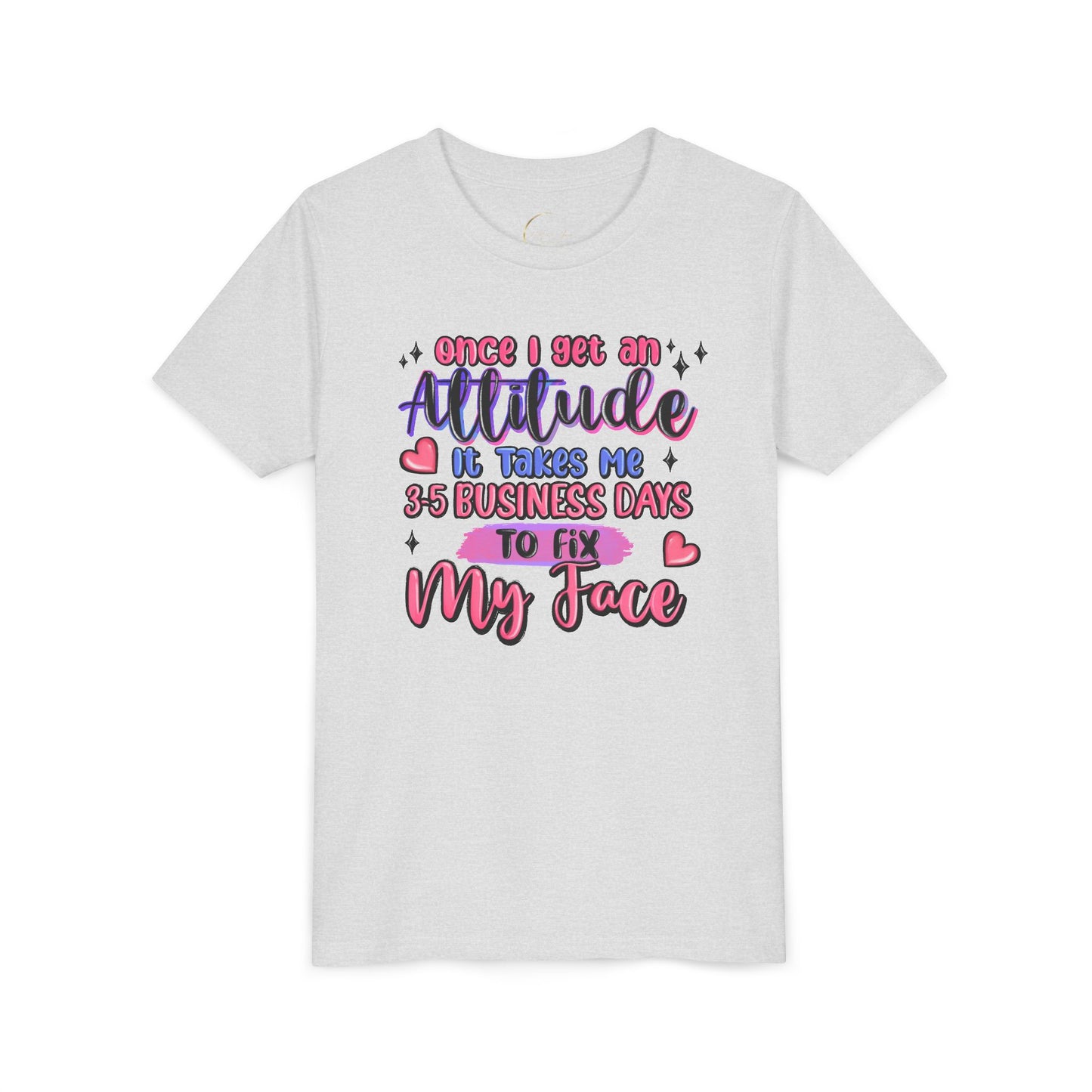 Youth Short Sleeve Tee Fix My Face