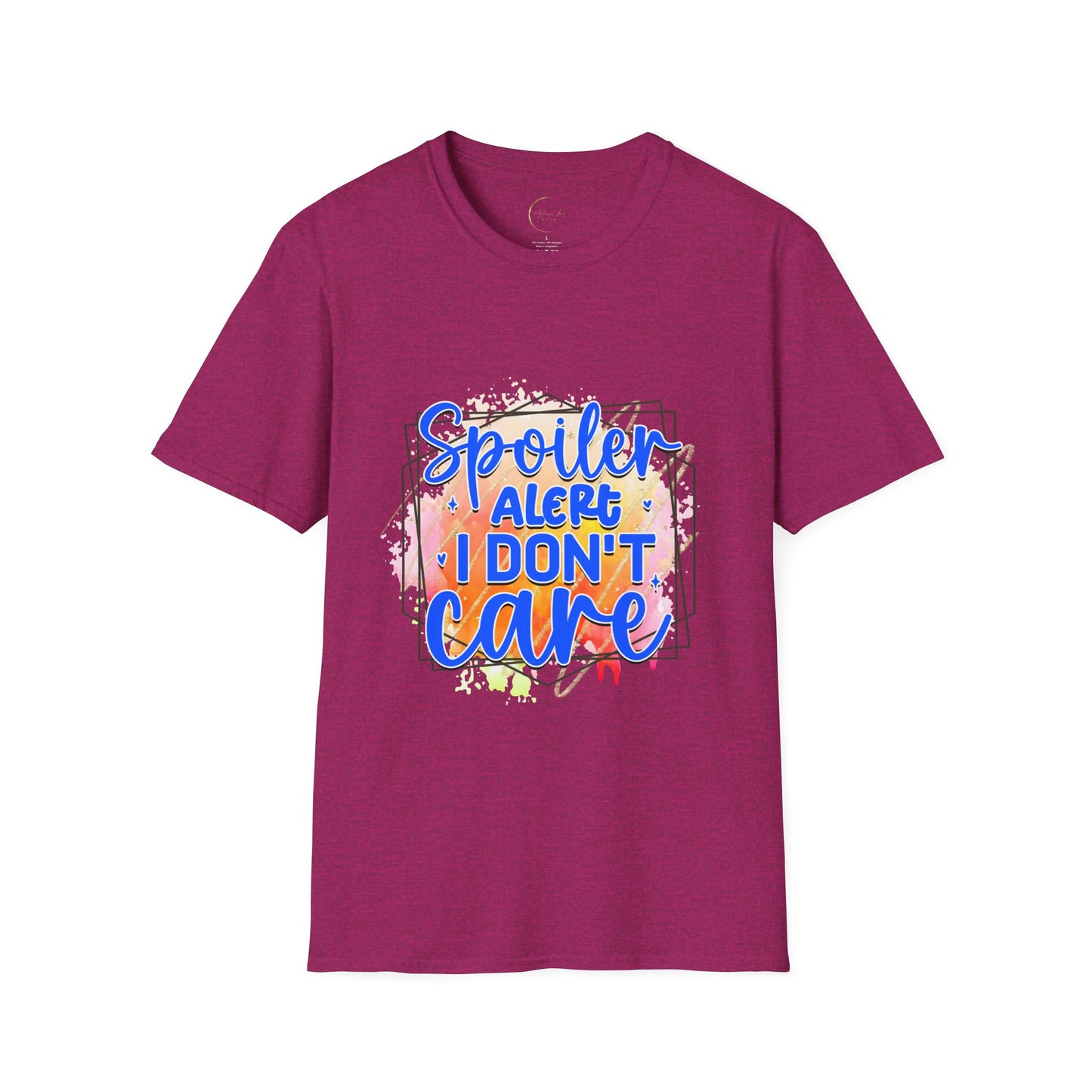 Unisex Softstyle Spoiler Alert T-Shirt