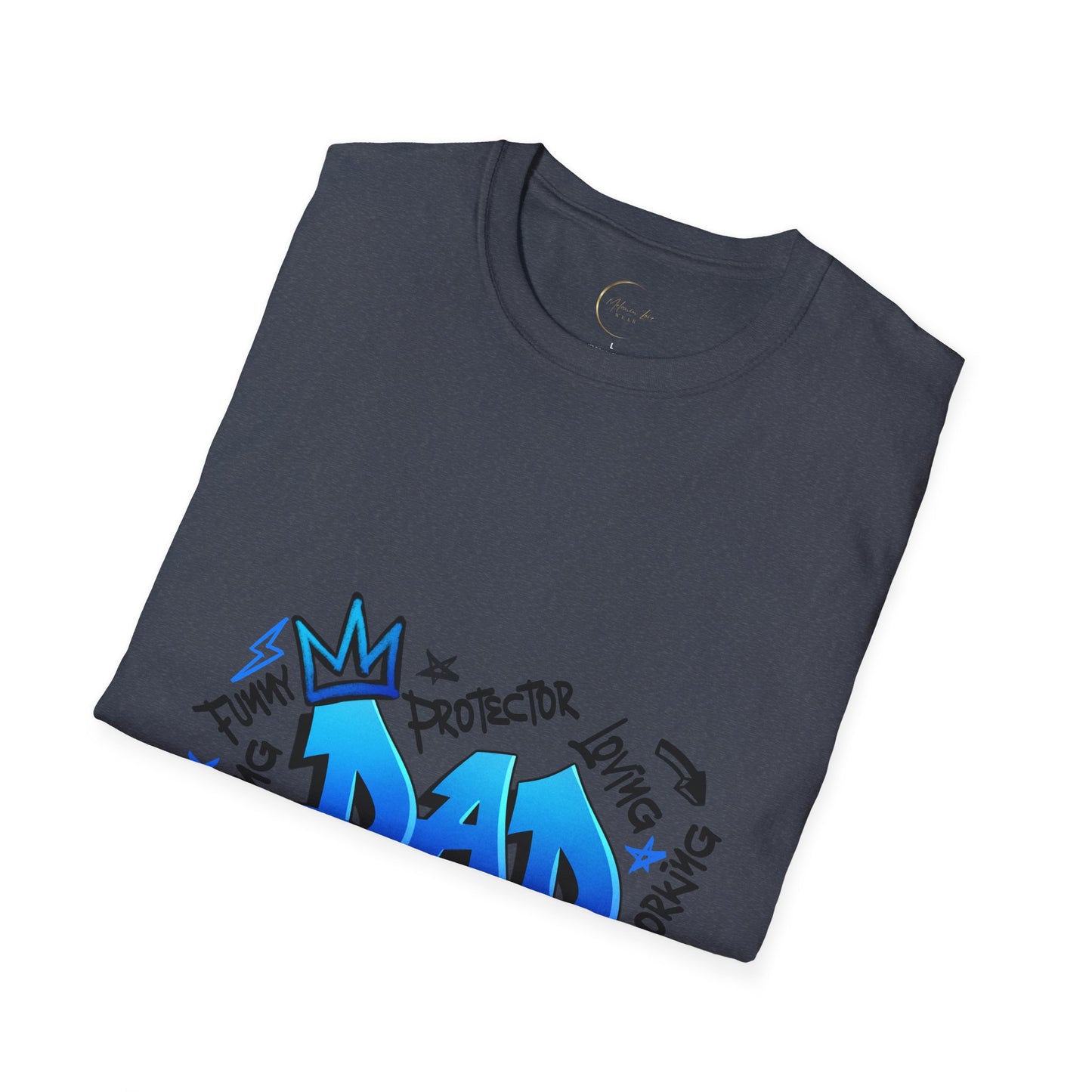 Unisex Softstyle Graffiti Dad T-Shirt