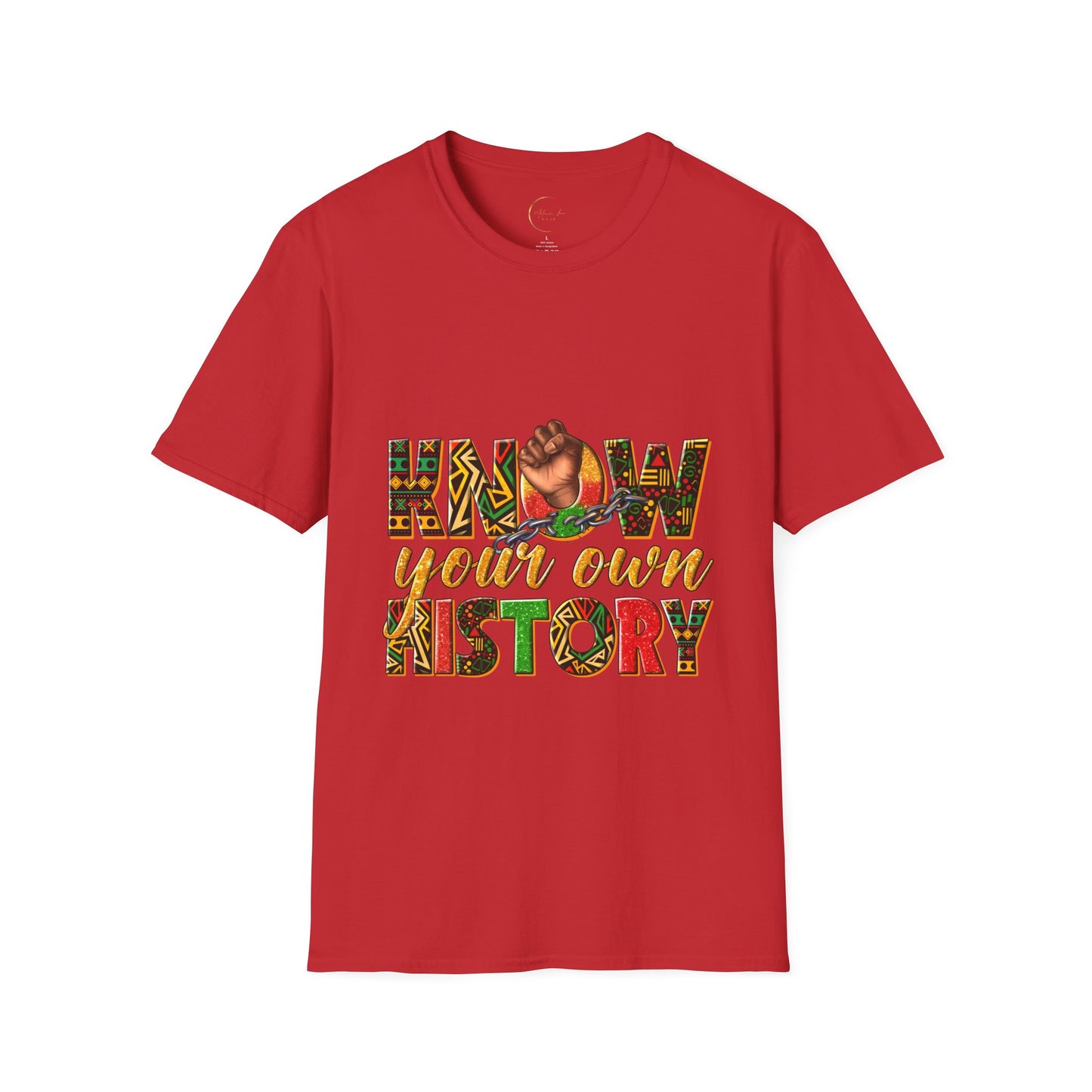 Unisex Softstyle Know Your History T-Shirt