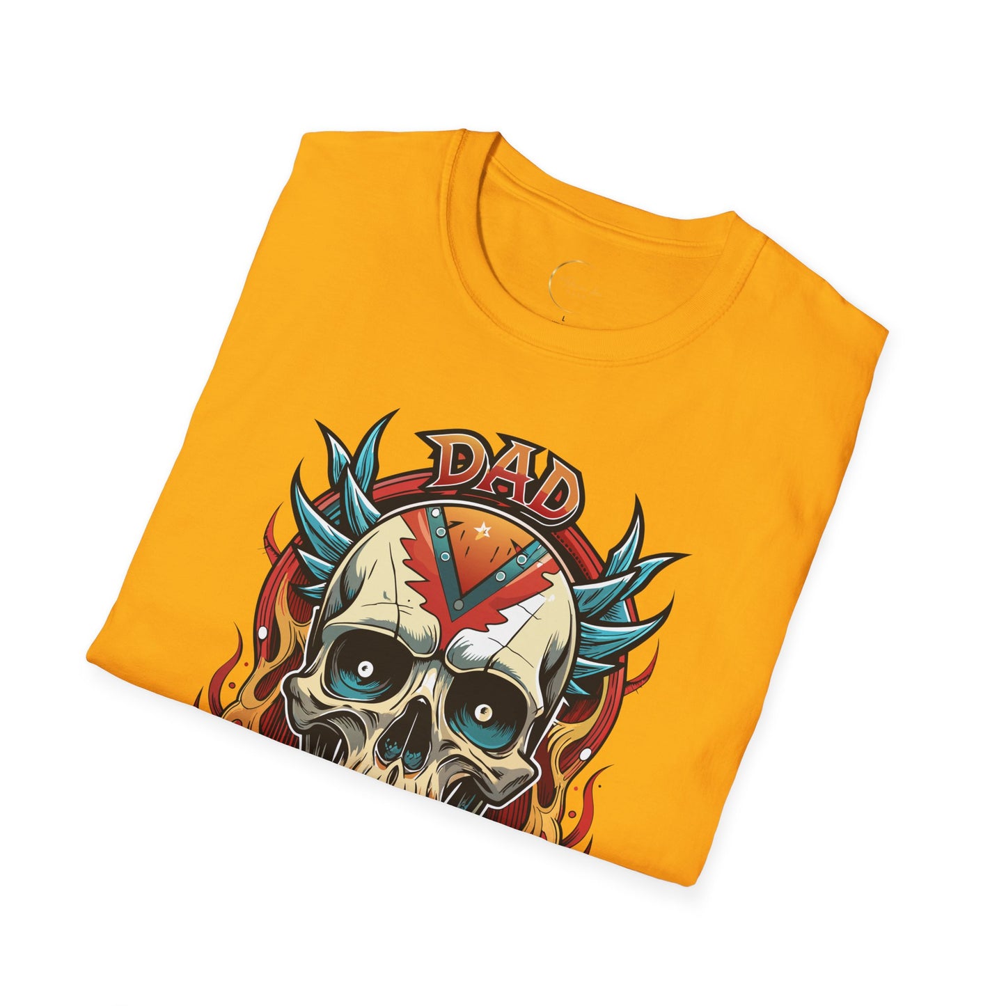 Unisex Softstyle Dad Metal T-Shirt