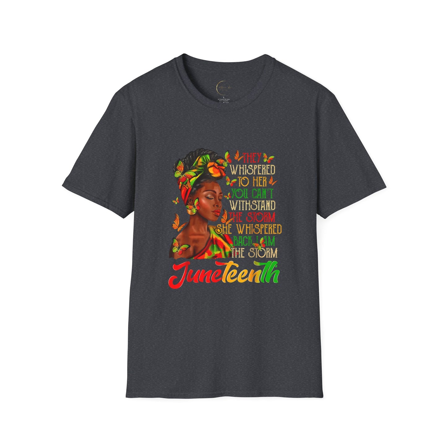 Juneteenth Celebration T-Shirt, Unisex Softstyle Tee for Freedom Events, African American Heritage, Juneteenth Gift, Comfortable Casual Wear