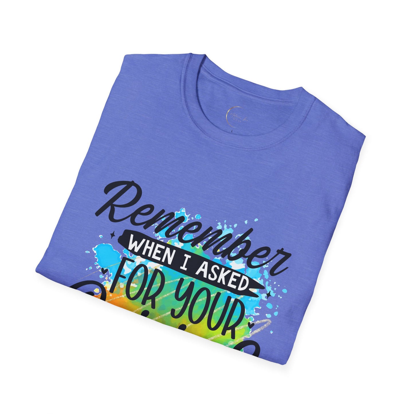 Unisex Softstyle Remember When  T-Shirt