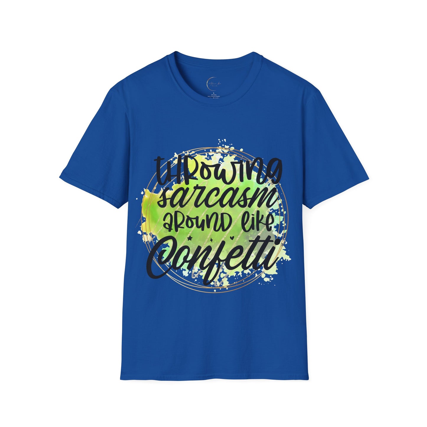 Unisex Softstyle Throwing Sarcasm T-Shirt