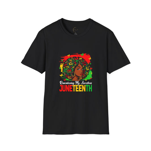 Juneteenth Celebration T-Shirt, Unisex Tee for Holidays, Black History Month, Cultural Pride, Gift for Freedom Day
