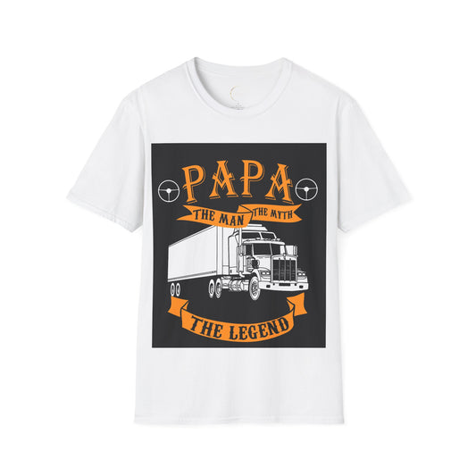 Unisex Softstyle Papa the Legend T-Shirt