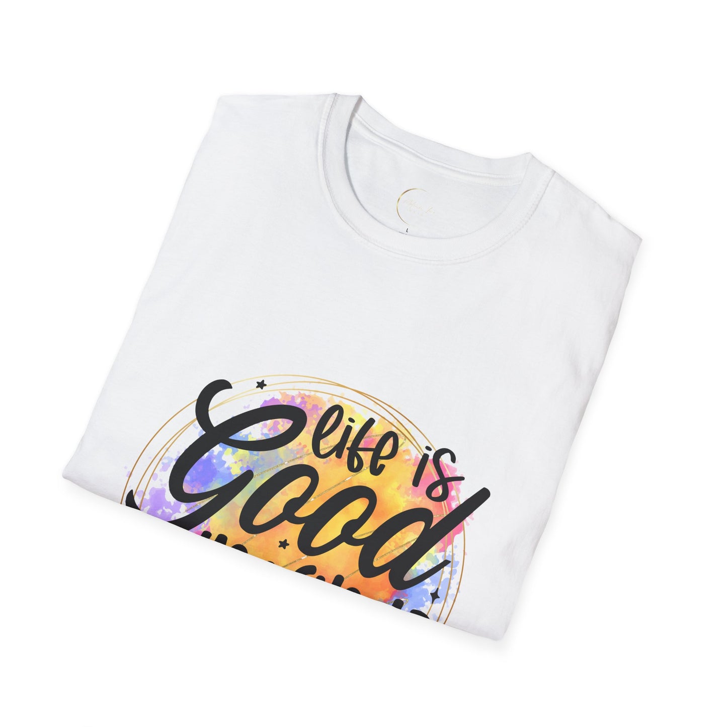 Unisex Softstyle Life is Good T-Shirt