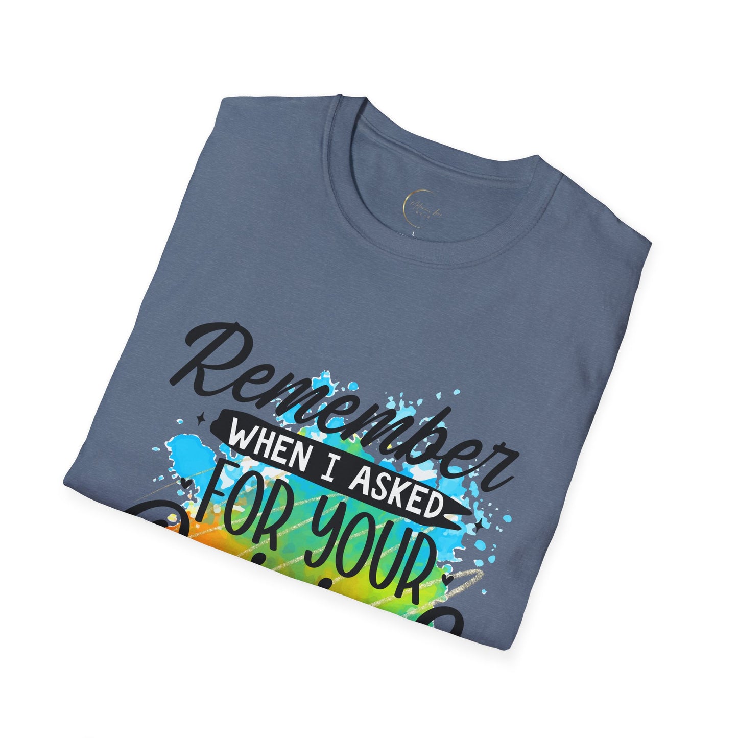Unisex Softstyle Remember When  T-Shirt