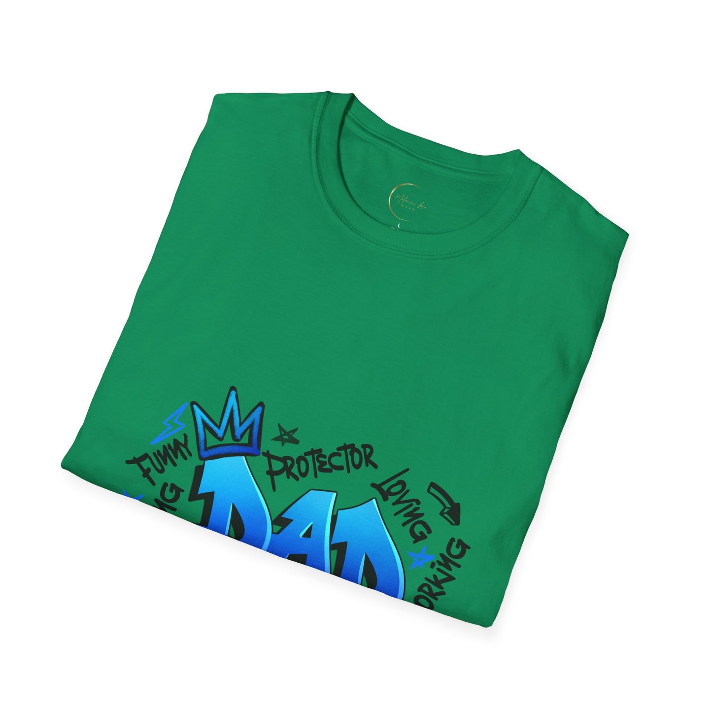 Unisex Softstyle Graffiti Dad T-Shirt