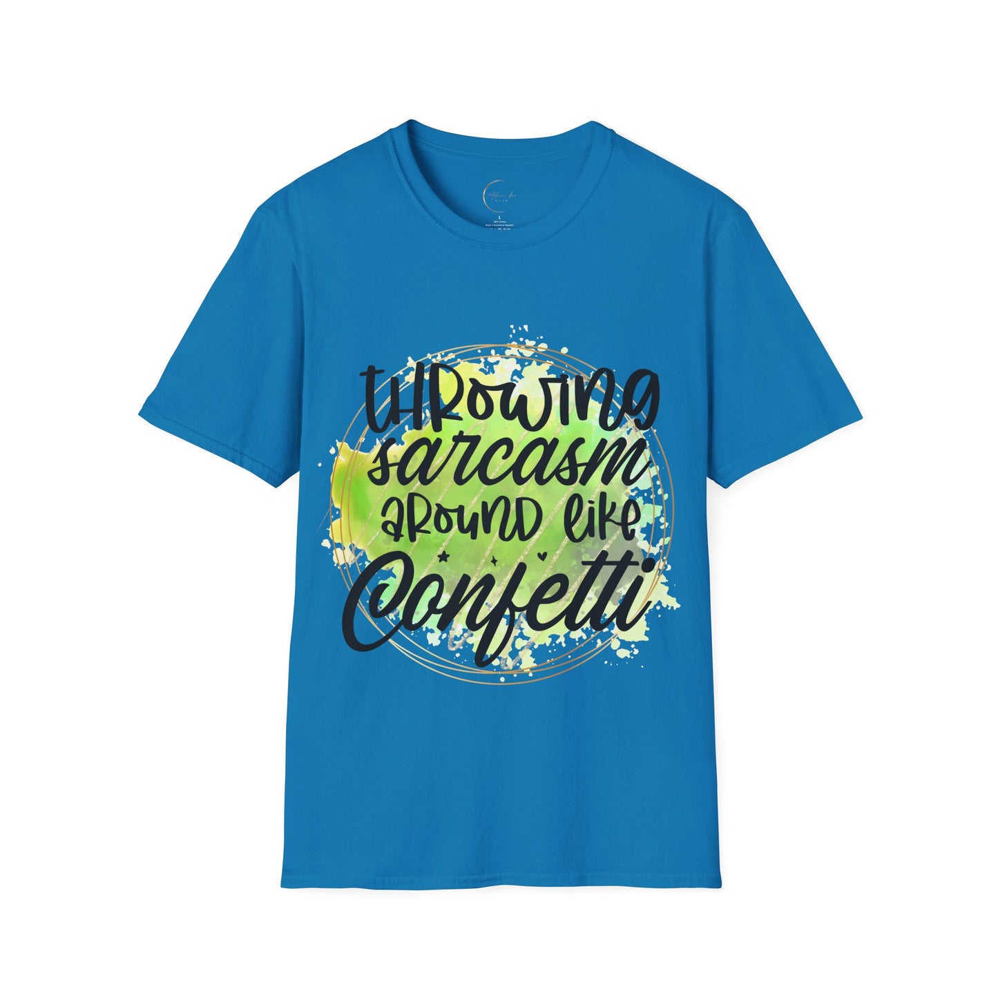 Unisex Softstyle Throwing Sarcasm T-Shirt