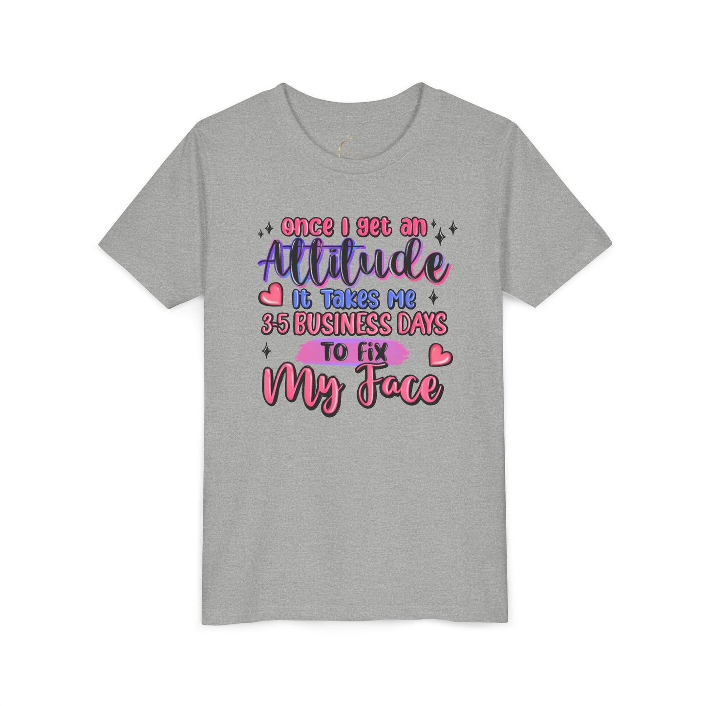 Youth Short Sleeve Tee Fix My Face