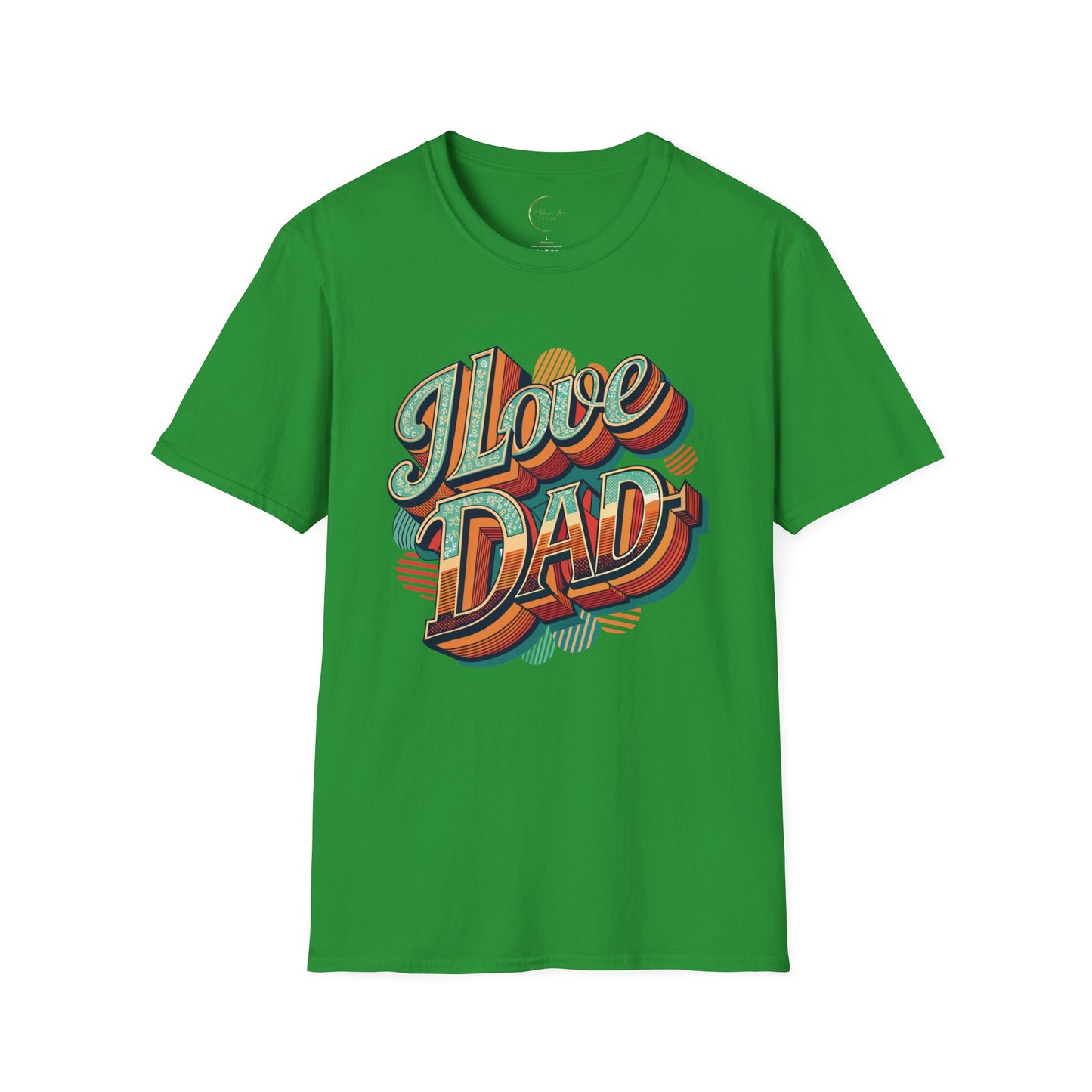 Unisex Softstyle I Love Dad T-Shirt