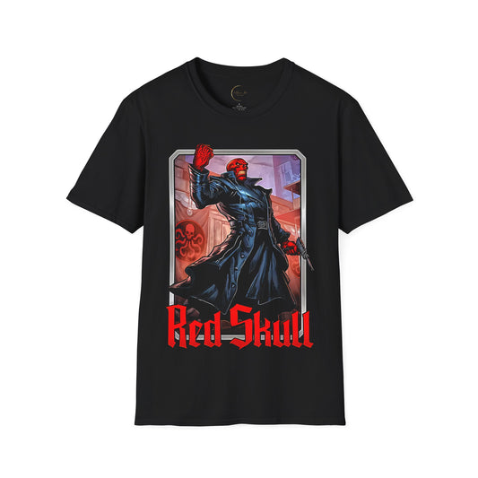 Unisex Softstyle Red Skull T-Shirt