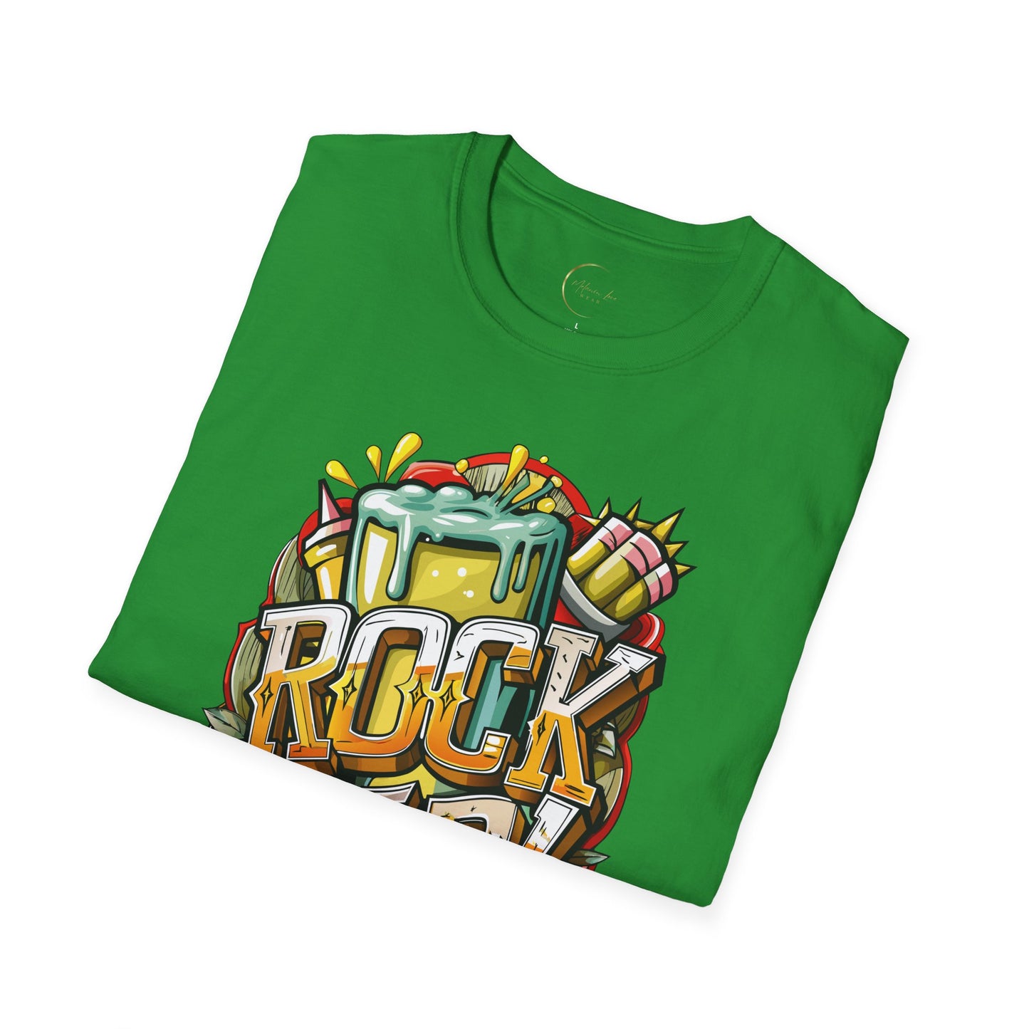 Unisex Softstyle Rock Dad T-Shirt