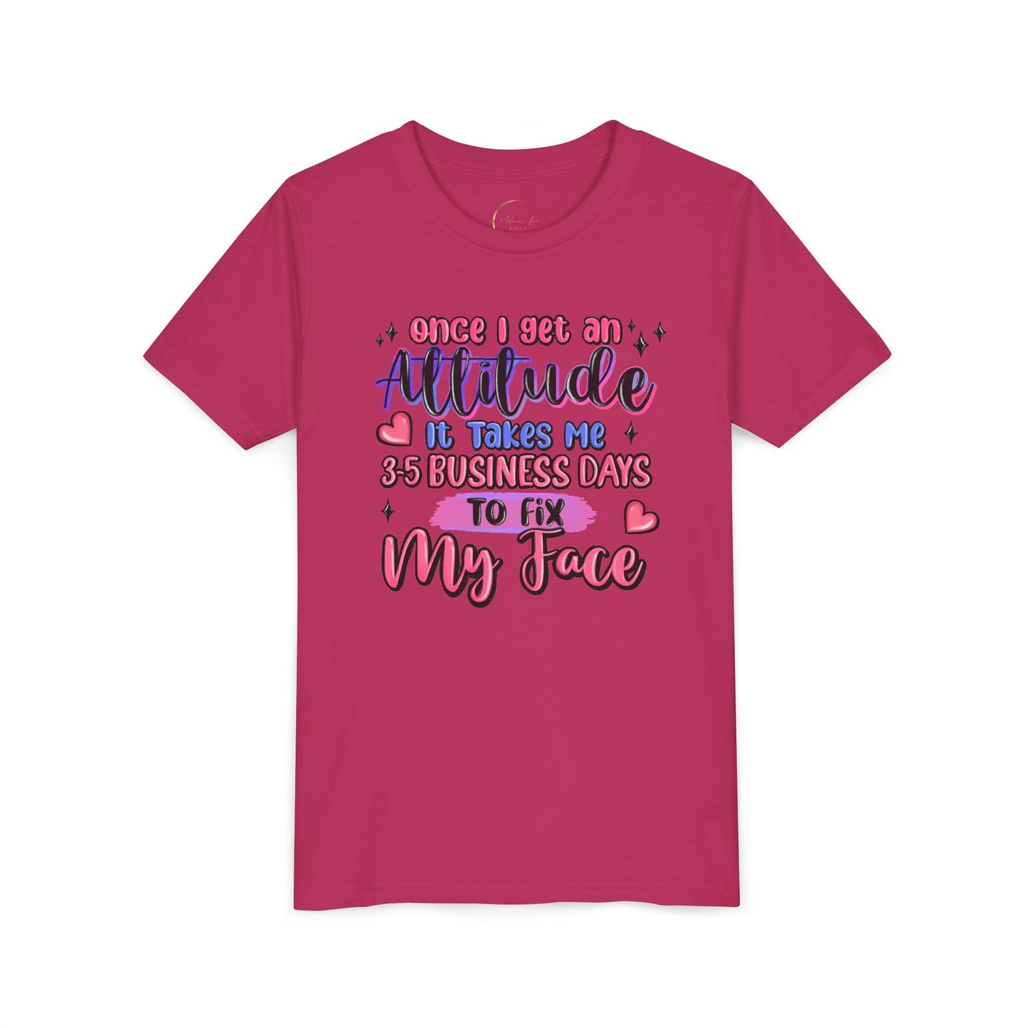 Youth Short Sleeve Tee Fix My Face