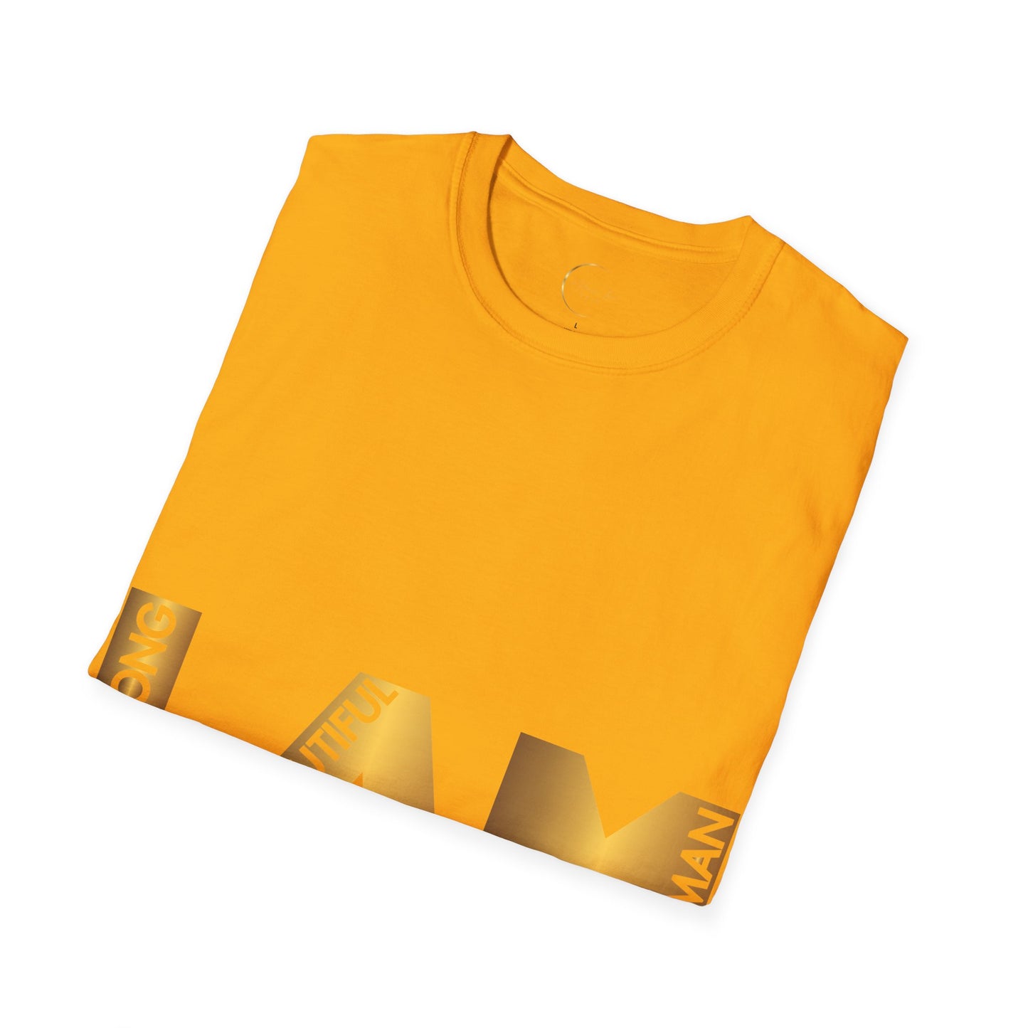 Unisex Softstyle I Am Beautiful T-Shirt