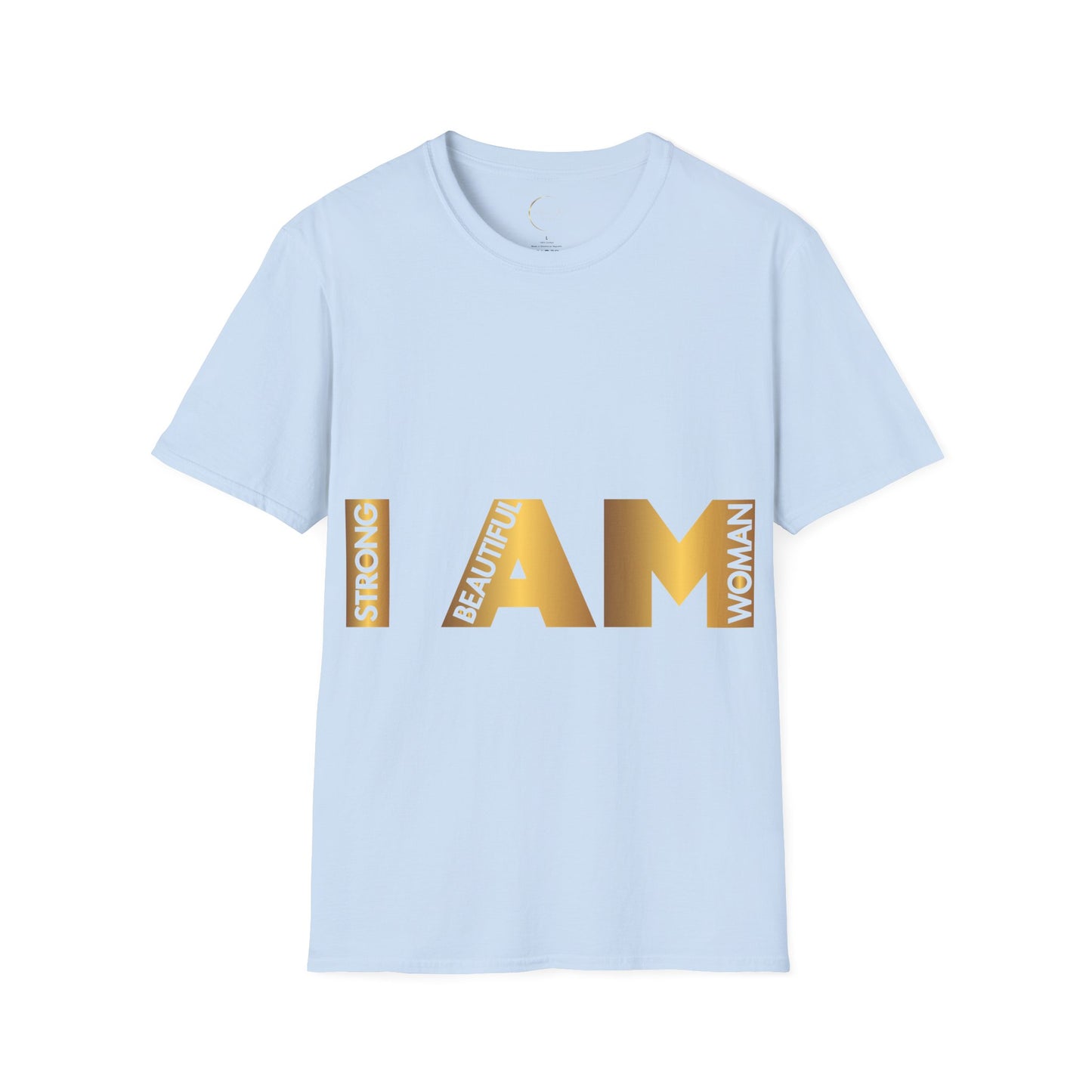 Unisex Softstyle I Am Beautiful T-Shirt