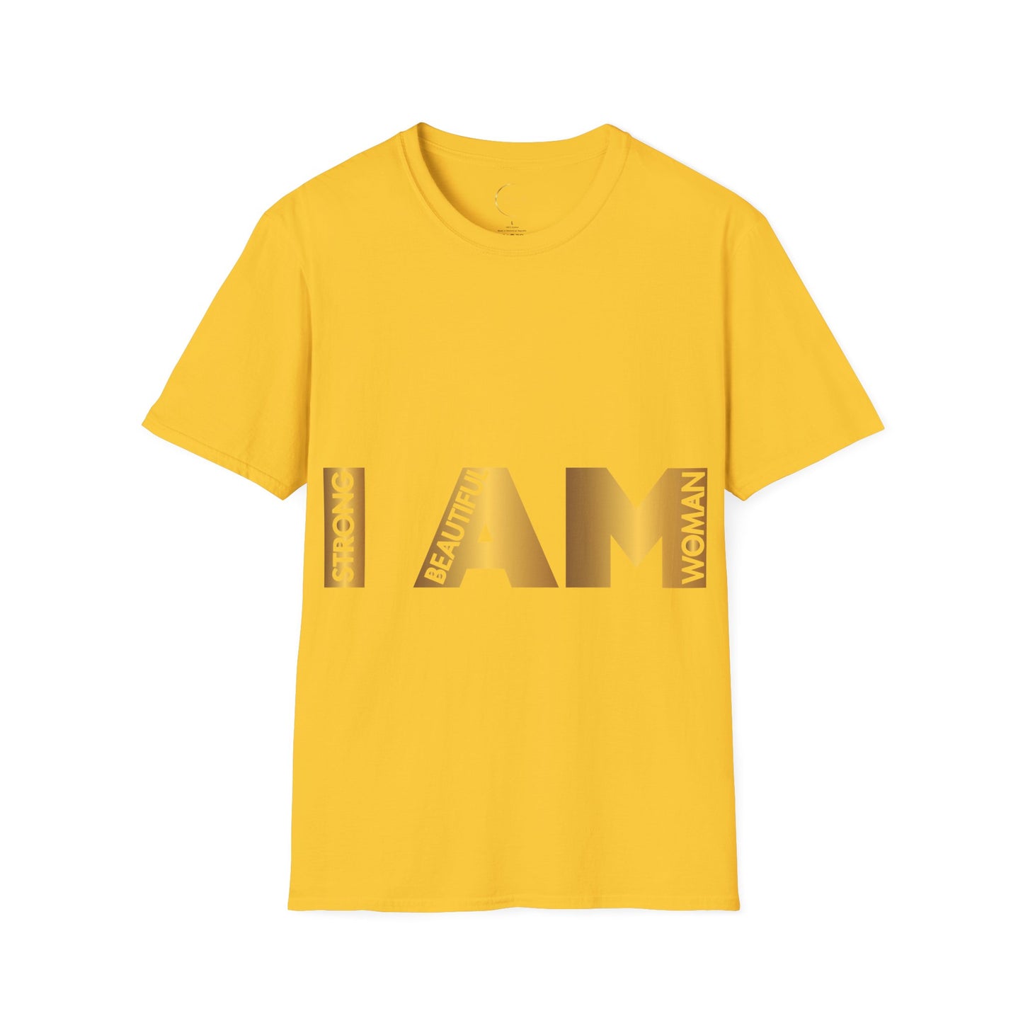 Unisex Softstyle I Am Beautiful T-Shirt