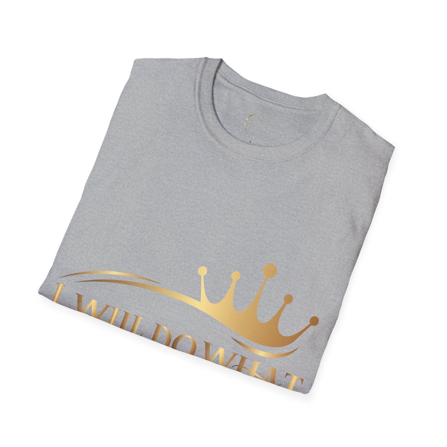 Unisex Softstyle I Will Do What Queens Do T-Shirt