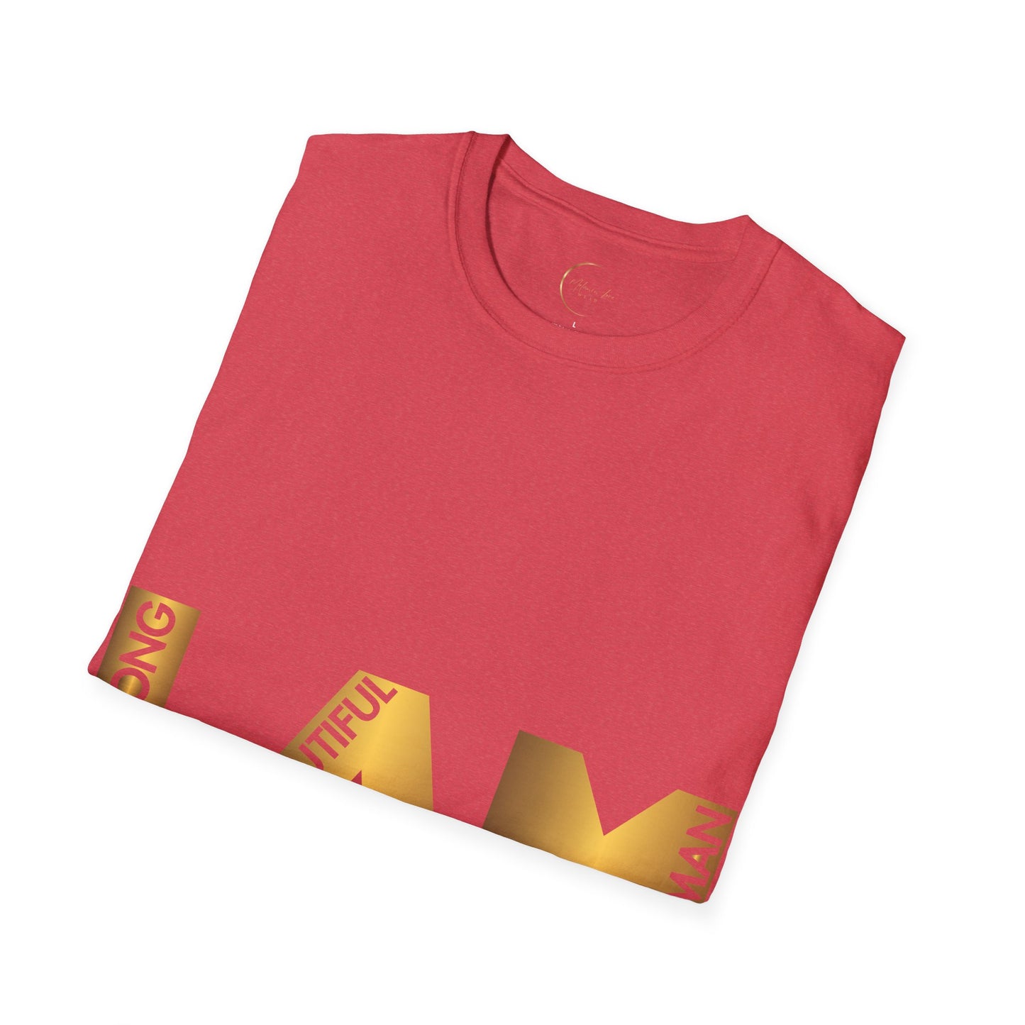Unisex Softstyle I Am Beautiful T-Shirt