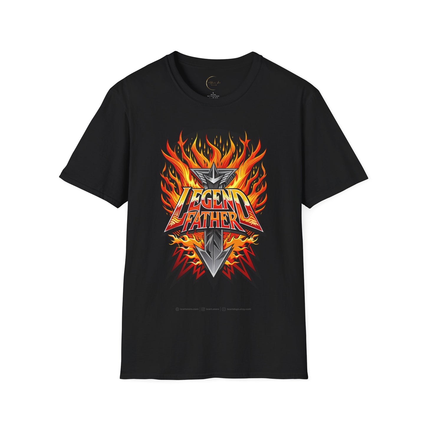 Unisex Softstyle Legend Father T-Shirt