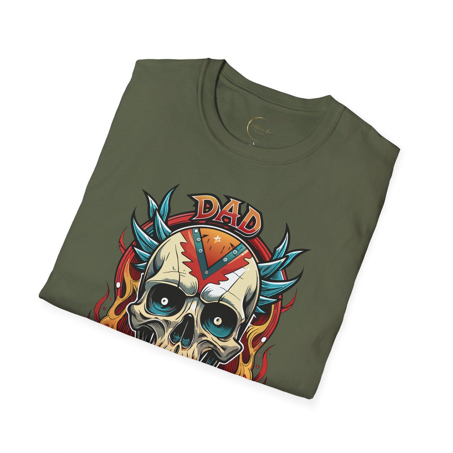 Unisex Softstyle Dad Metal T-Shirt