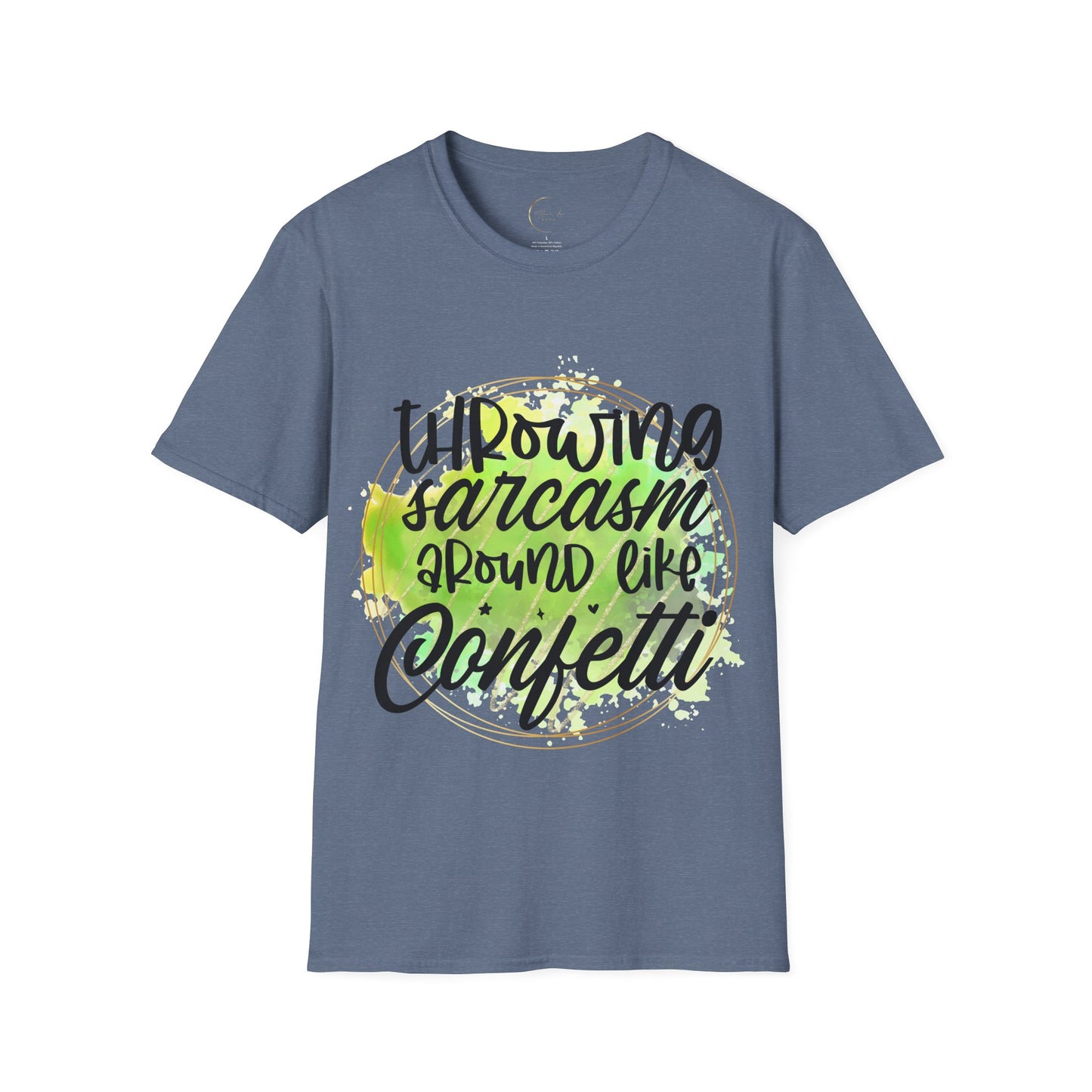 Unisex Softstyle Throwing Sarcasm T-Shirt