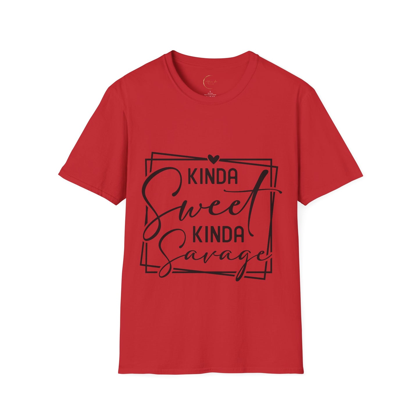 Unisex Softstyle Kinda Sweet Kinda Savage T-Shirt