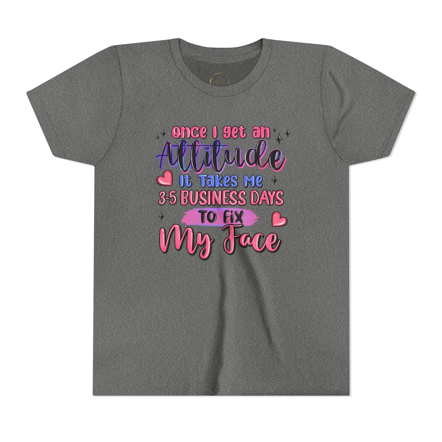 Youth Short Sleeve Tee Fix My Face