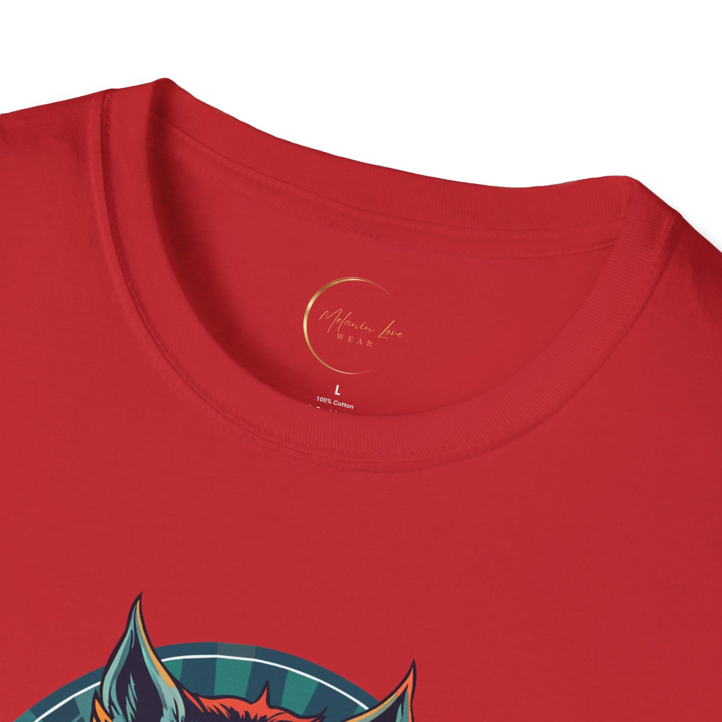 Unisex Softstyle Wolf Dad T-Shirt