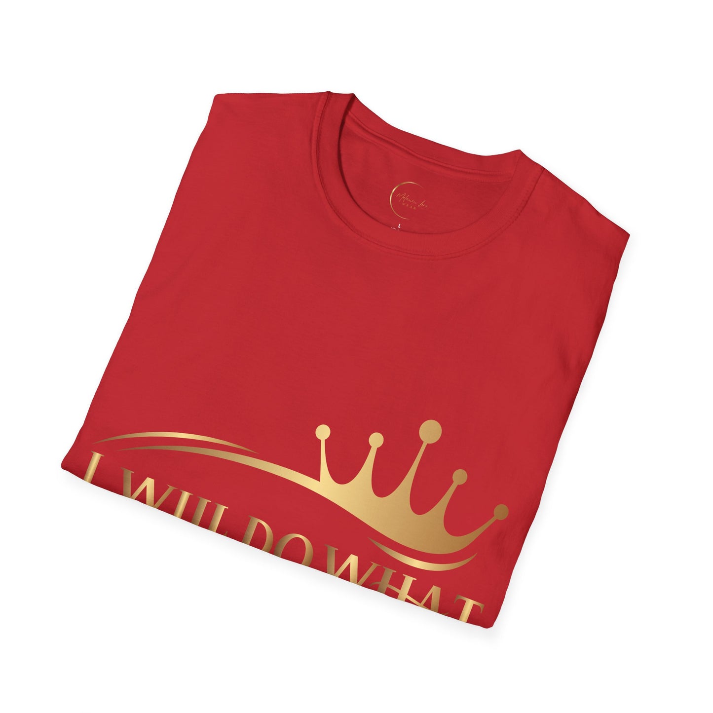 Unisex Softstyle I Will Do What Queens Do T-Shirt