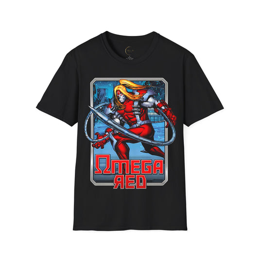 Unisex Softstyle Omega Red T-Shirt