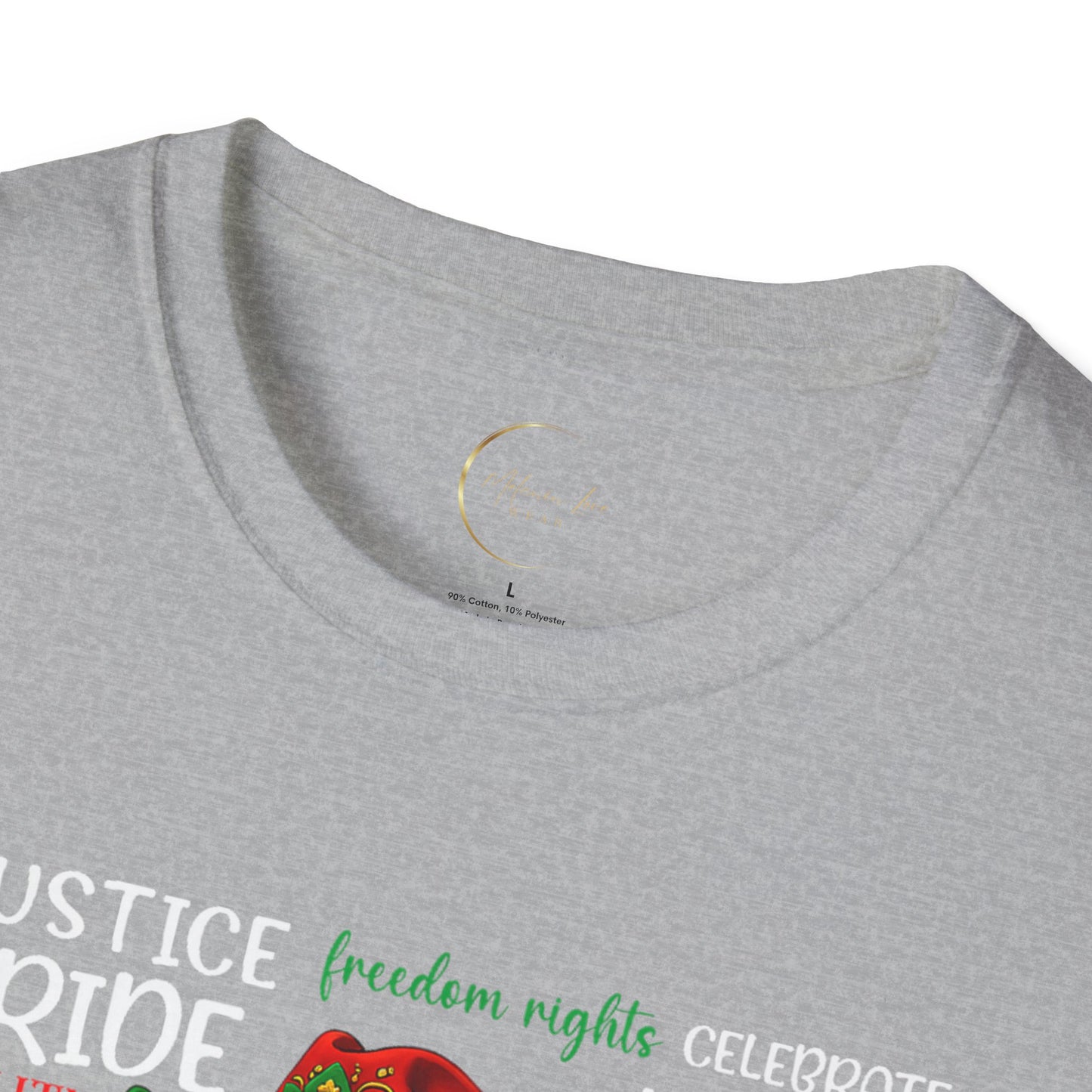 Juneteenth Celebration T-Shirt, Unisex Softstyle Tee, Black History Month Gift, Cultural Awareness Shirt, Independence Day Apparel