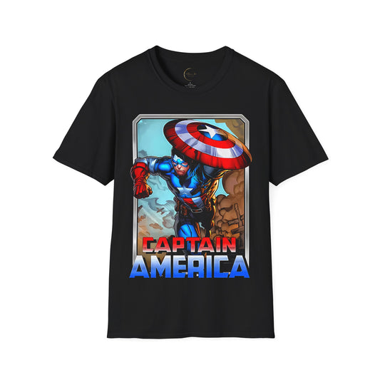 Unisex Softstyle Captain America T-Shirt