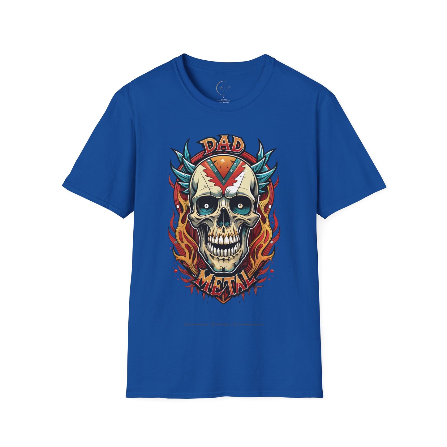 Unisex Softstyle Dad Metal T-Shirt