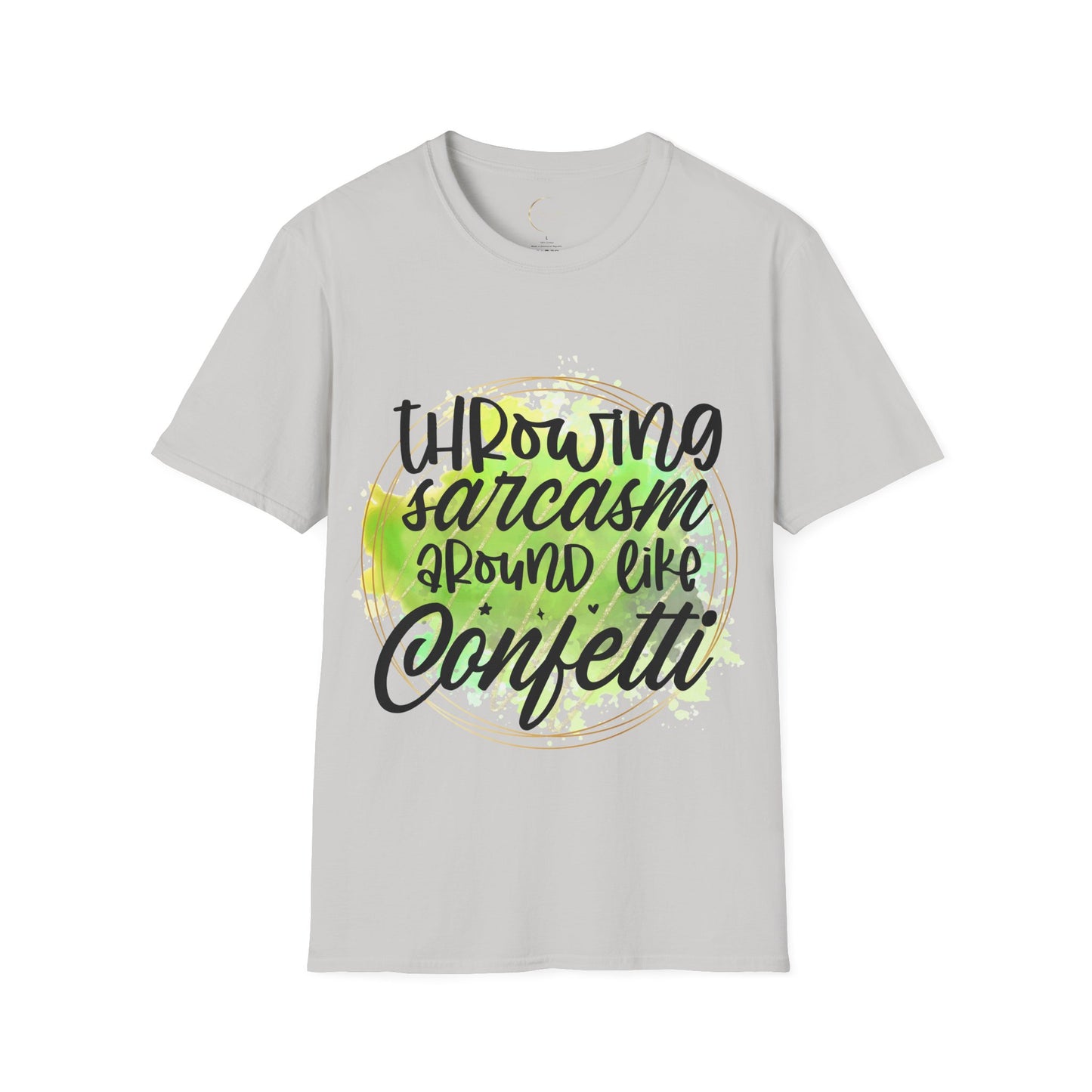 Unisex Softstyle Throwing Sarcasm T-Shirt