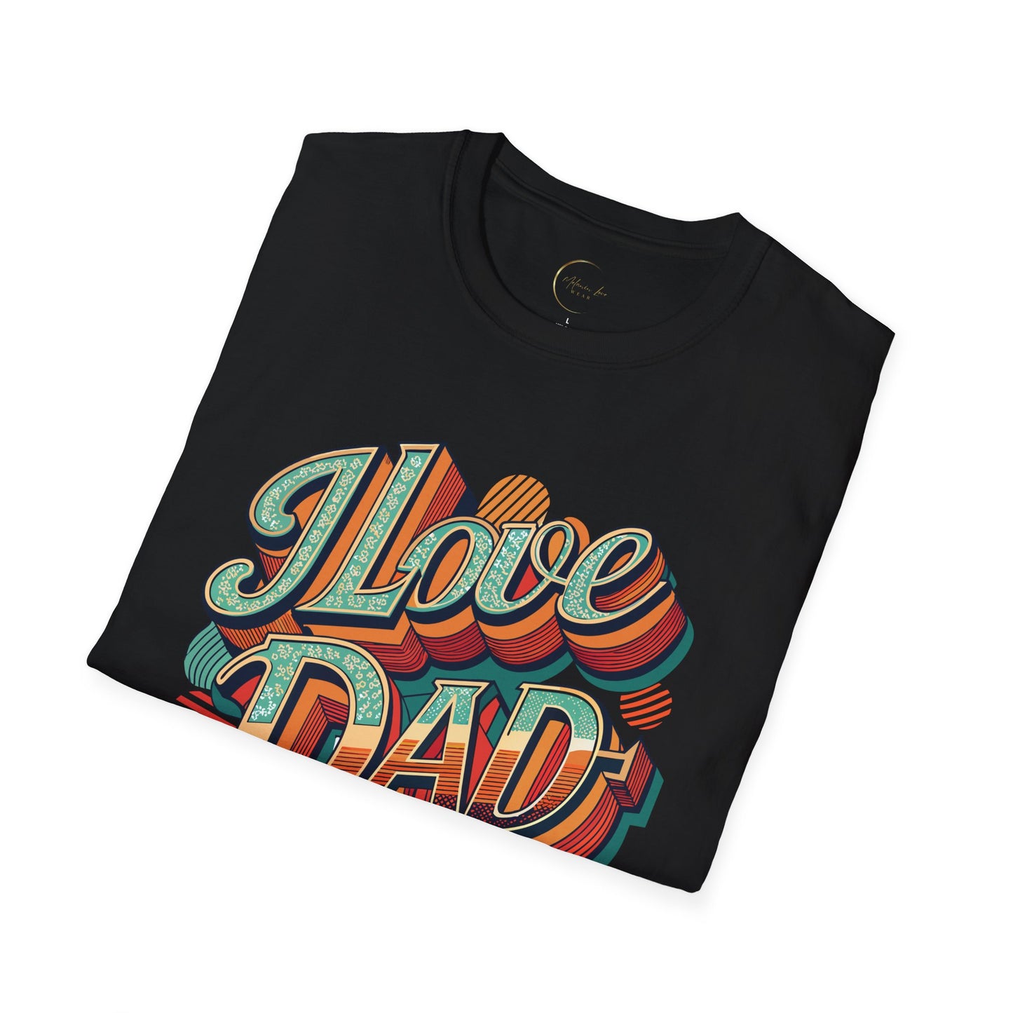 Unisex Softstyle I Love Dad T-Shirt