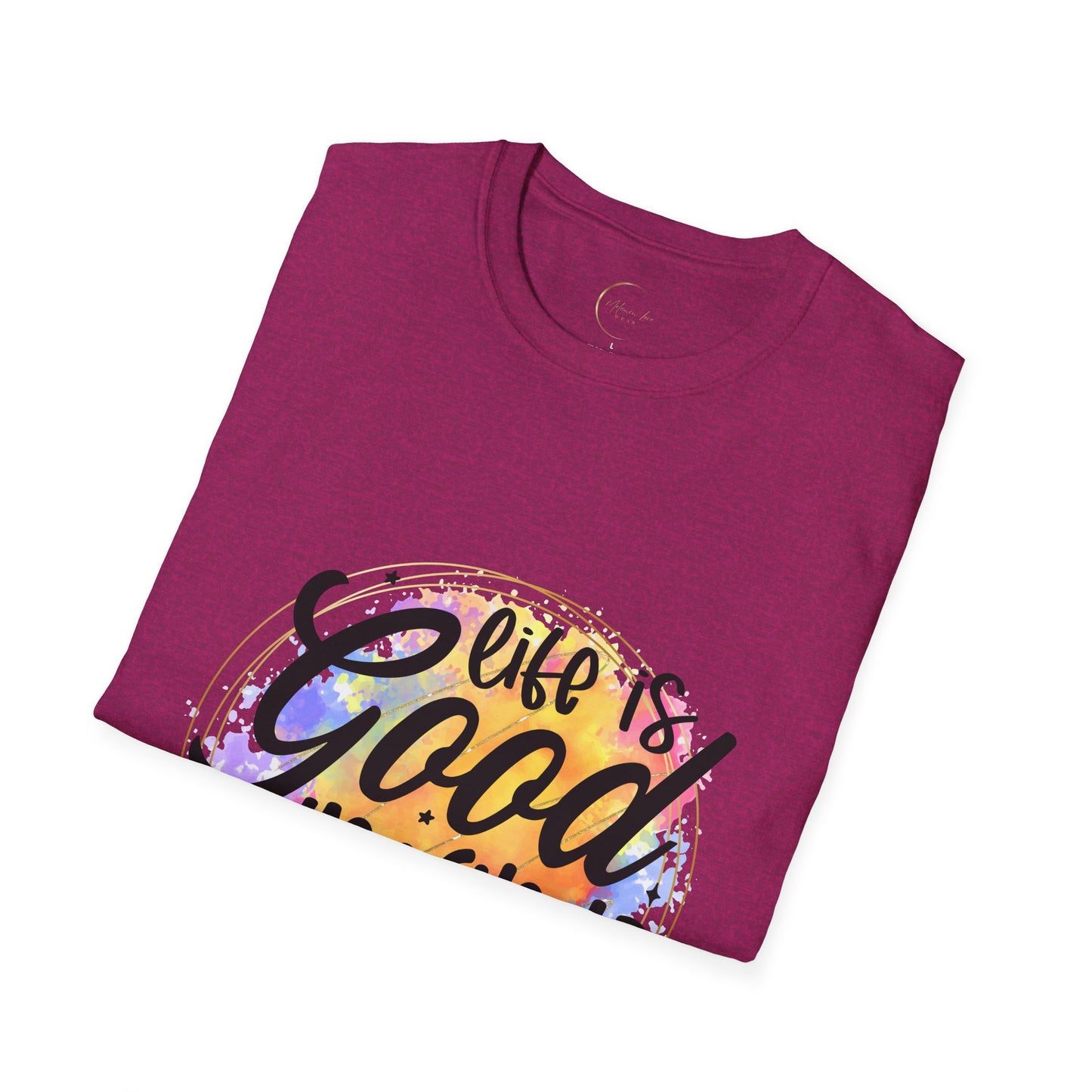 Unisex Softstyle Life is Good T-Shirt