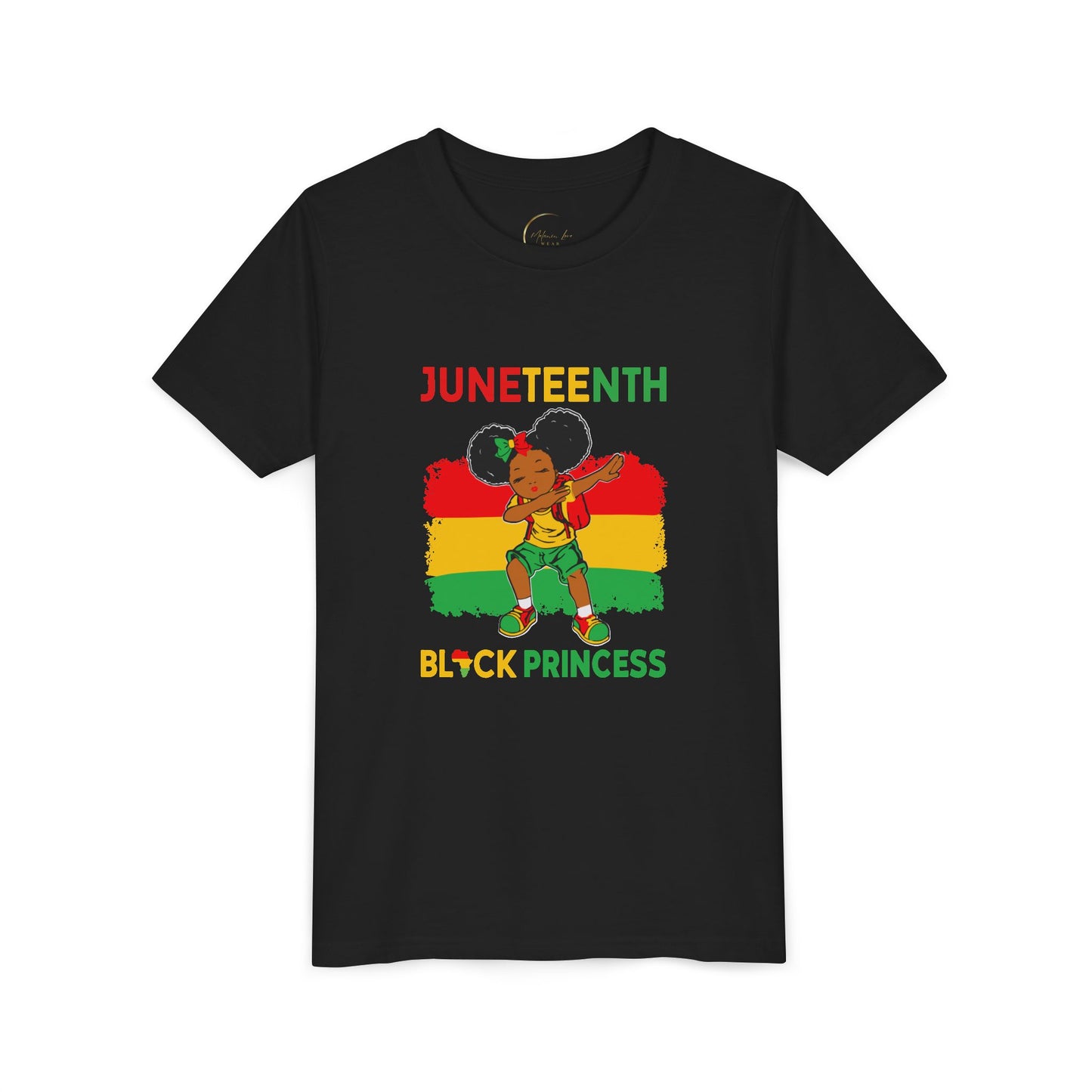 Youth Black Princess Short Sleeve Tee