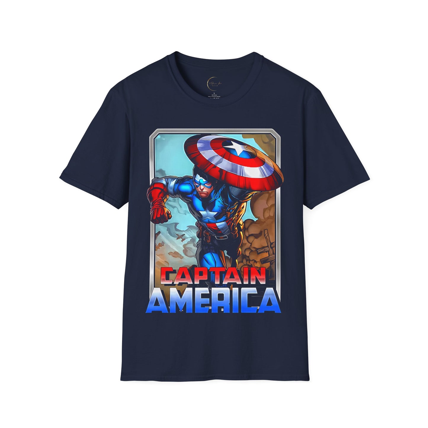 Unisex Softstyle Captain America T-Shirt
