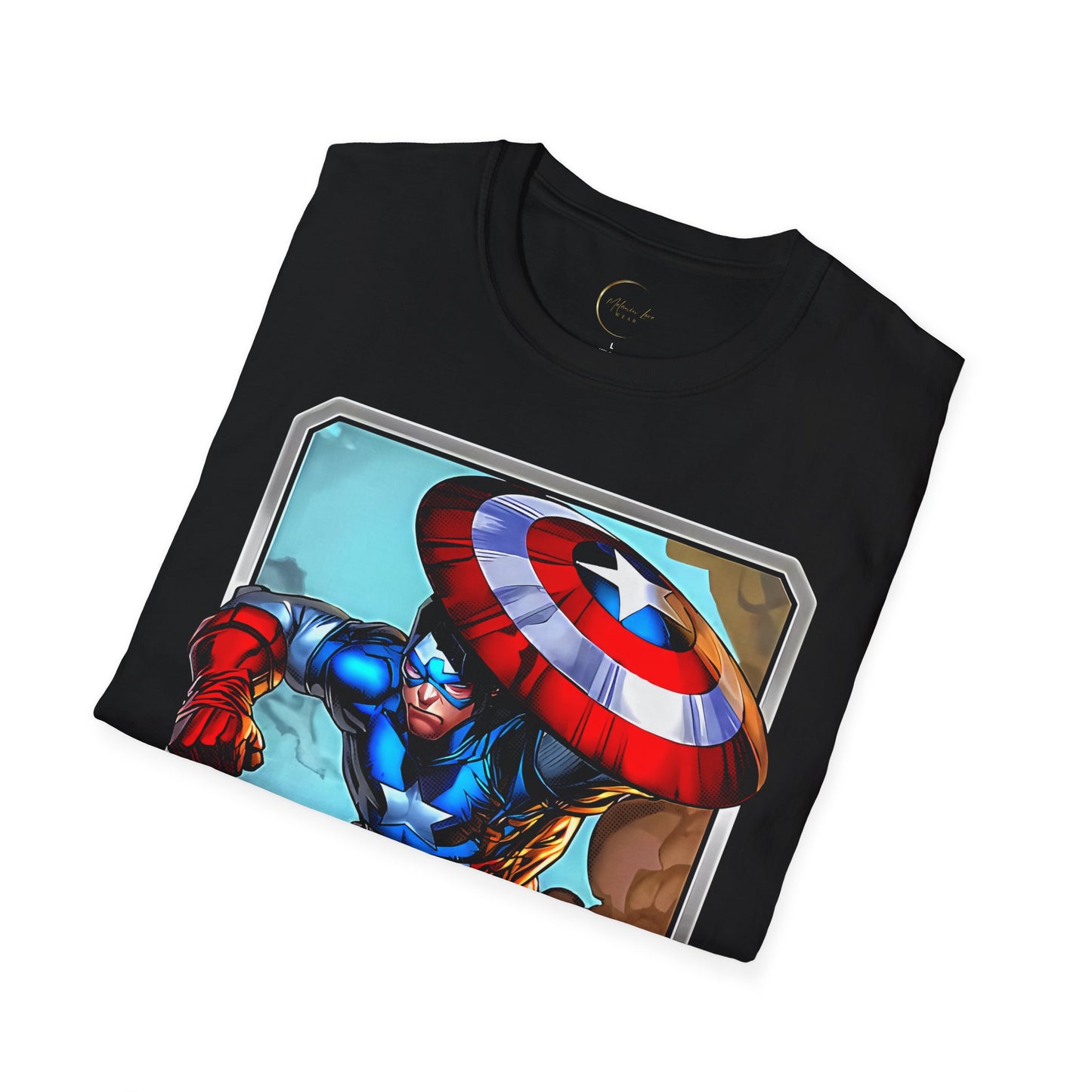 Unisex Softstyle Captain America T-Shirt