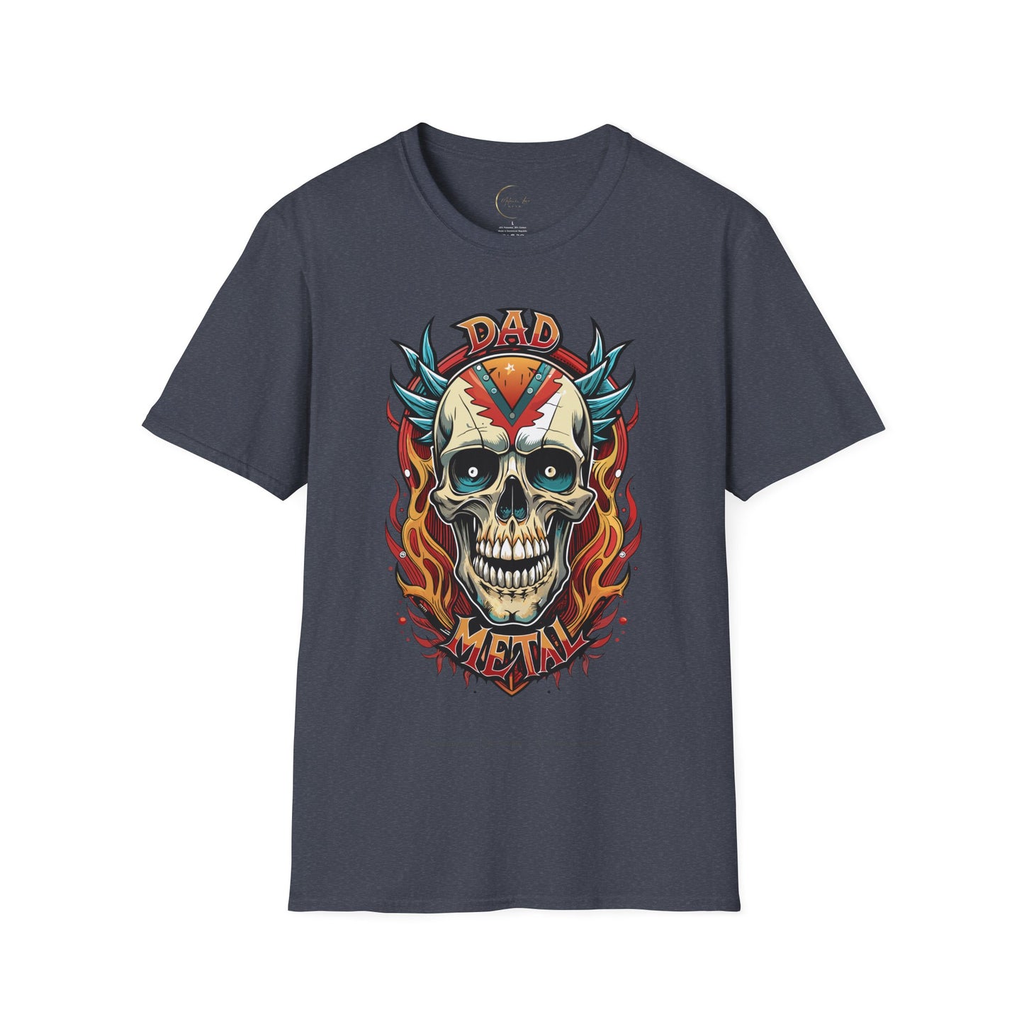 Unisex Softstyle Dad Metal T-Shirt