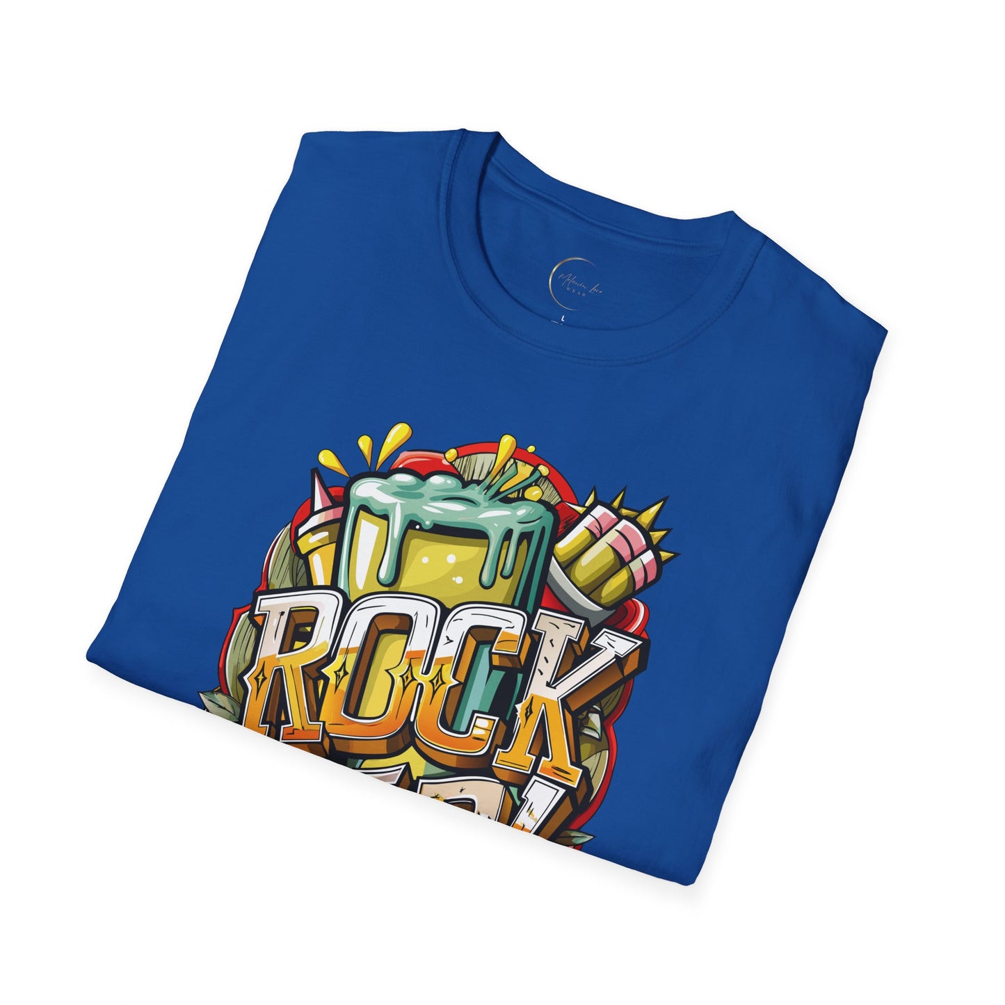 Unisex Softstyle Rock Dad T-Shirt