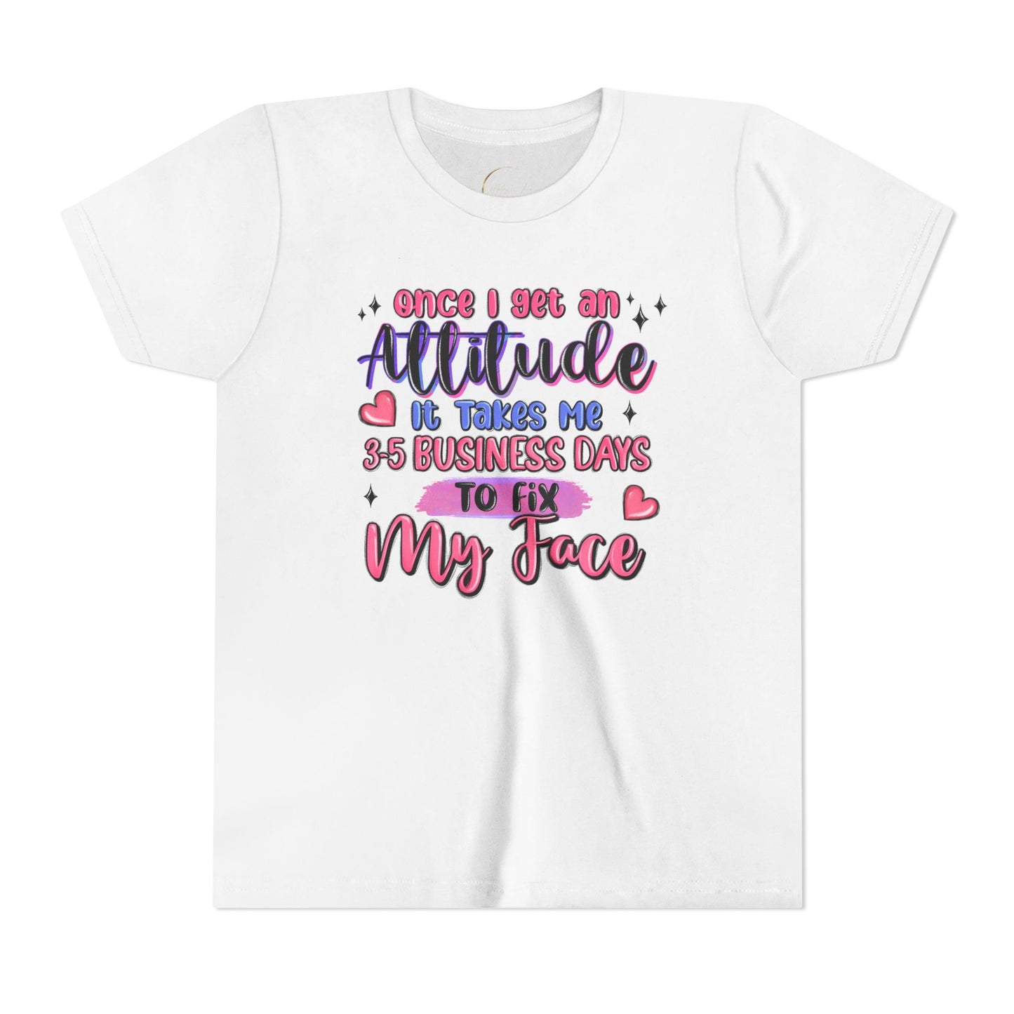Youth Short Sleeve Tee Fix My Face