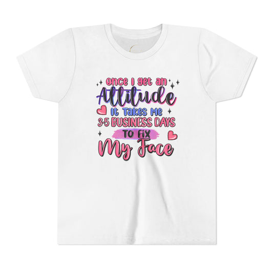 Youth Short Sleeve Tee Fix My Face