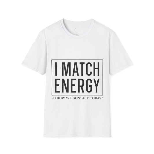 Unisex Softstyle I match energy T-Shirt