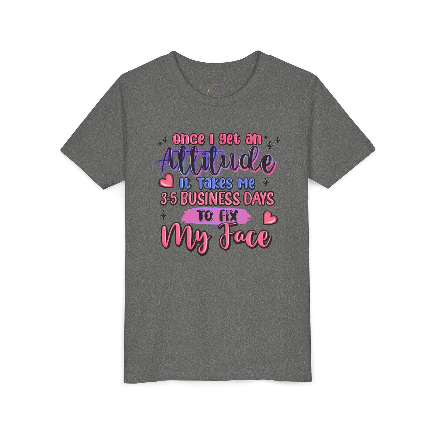 Youth Short Sleeve Tee Fix My Face