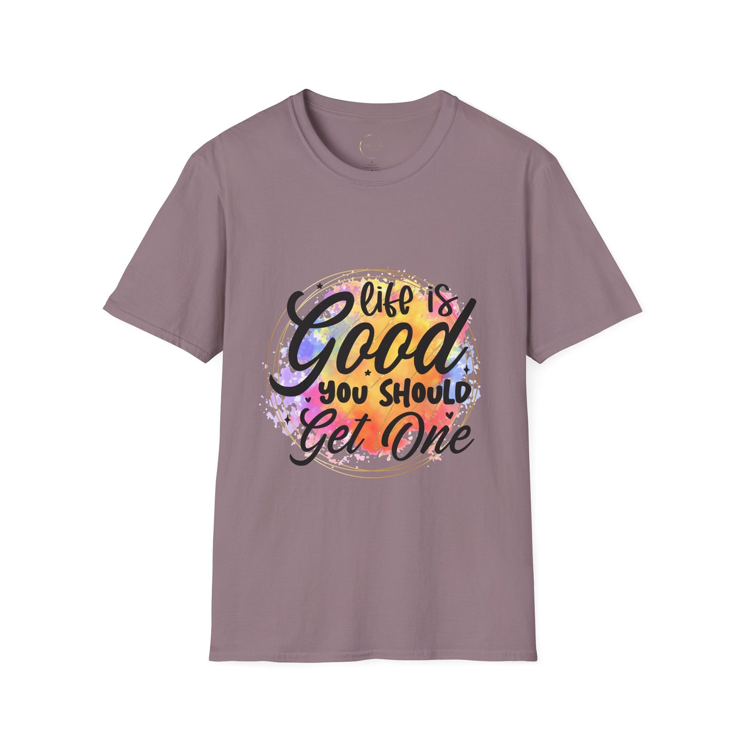 Unisex Softstyle Life is Good T-Shirt