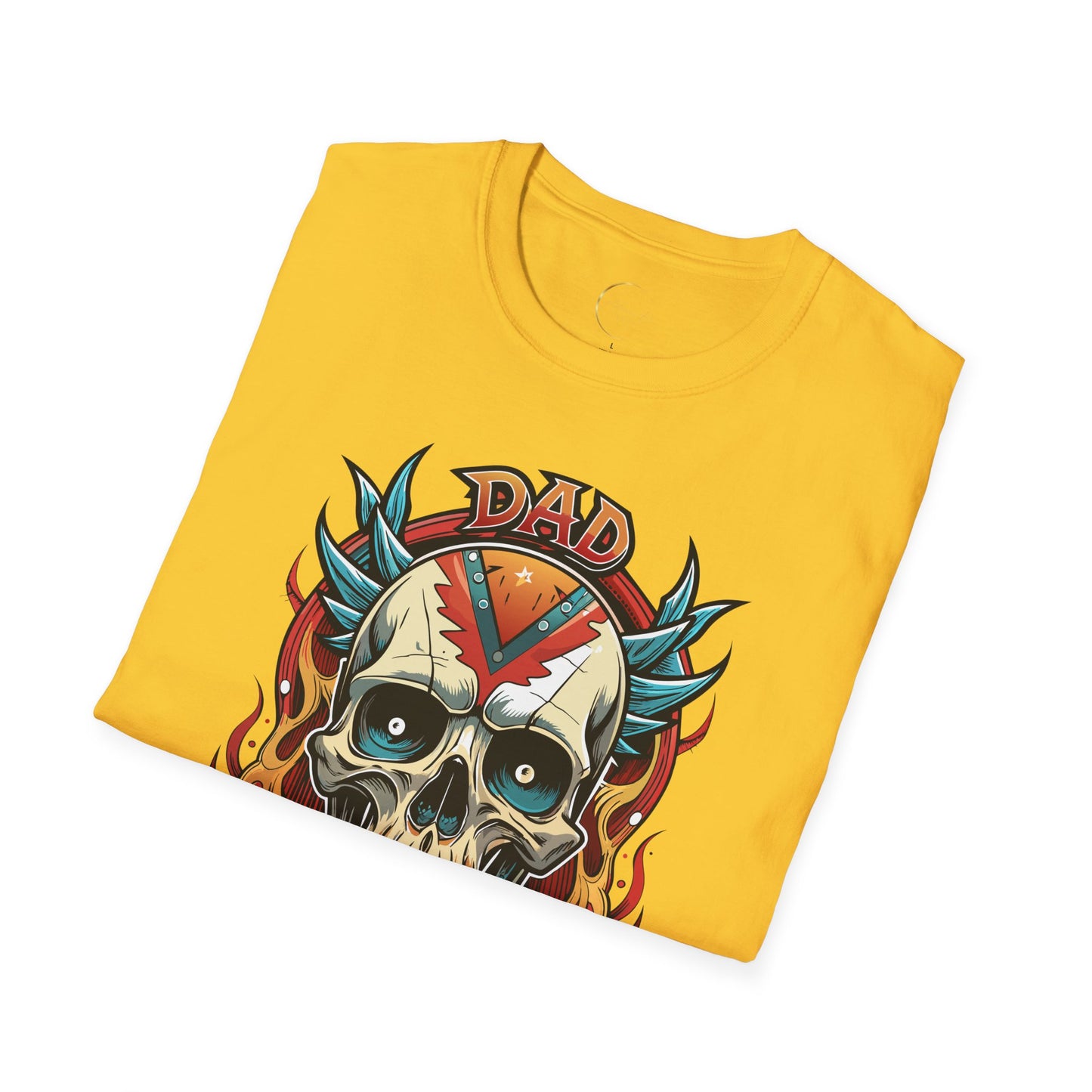 Unisex Softstyle Dad Metal T-Shirt